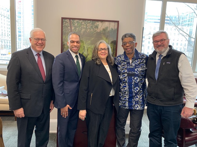 Chas Cadwell, Brandon T. Todd, Tanya Hardy, James Fisher and Tim Hannapel