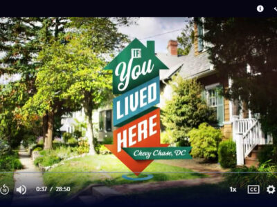 PBS - If You Lived Here - Chevy Chase DC