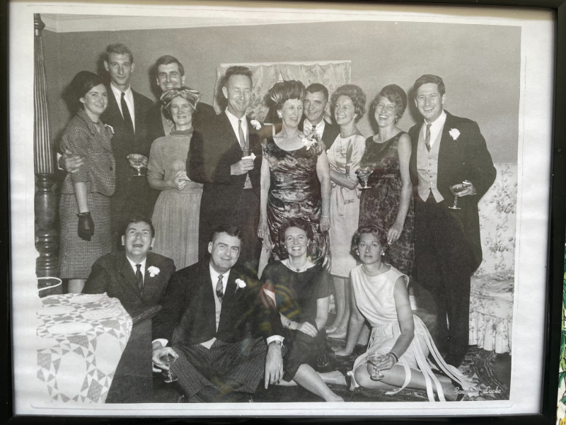 1962 family photo Bob Norris keeps on a table in Knollwood