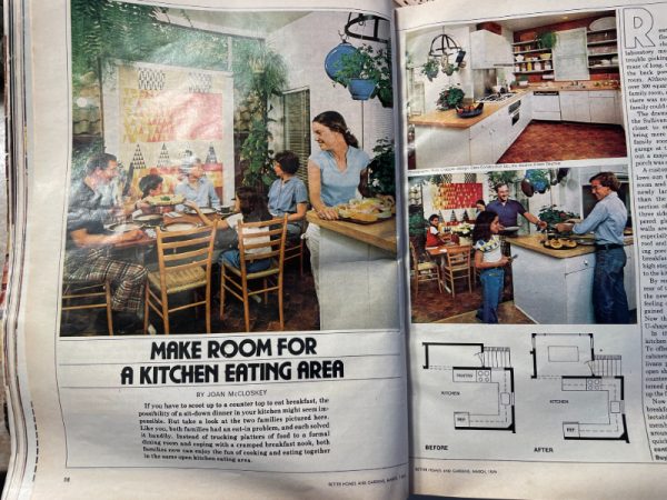 A spread in Good Housekeeping of Louise Sullivan's Chevy Chase DC Home