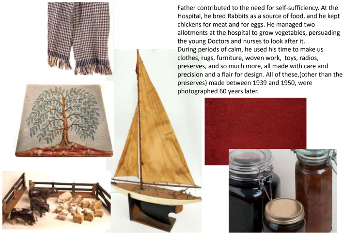 A page from James Pratt's family memoir of their father, "Bill" Pratt
